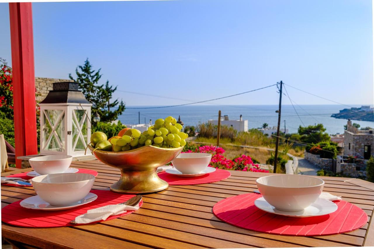 Sea View Villa Megas Gialos - Nites Екстер'єр фото